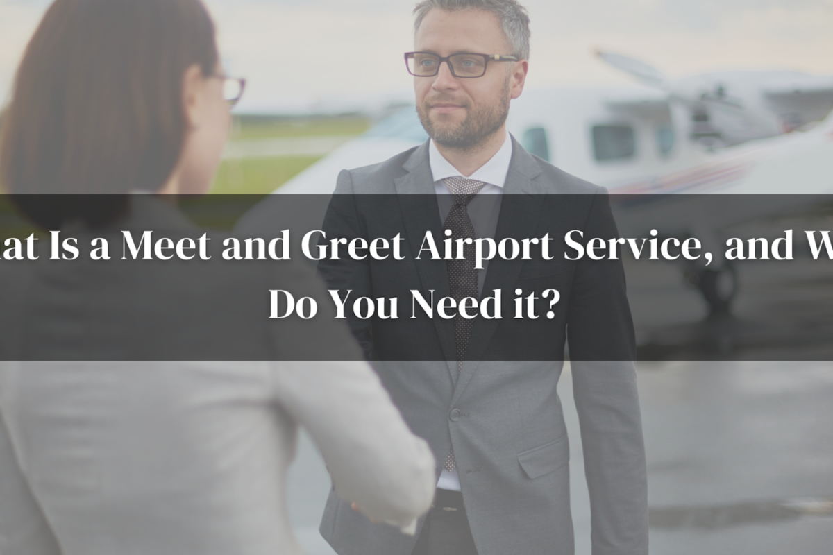 Airport meet and Greet services, Two person Shaking hands