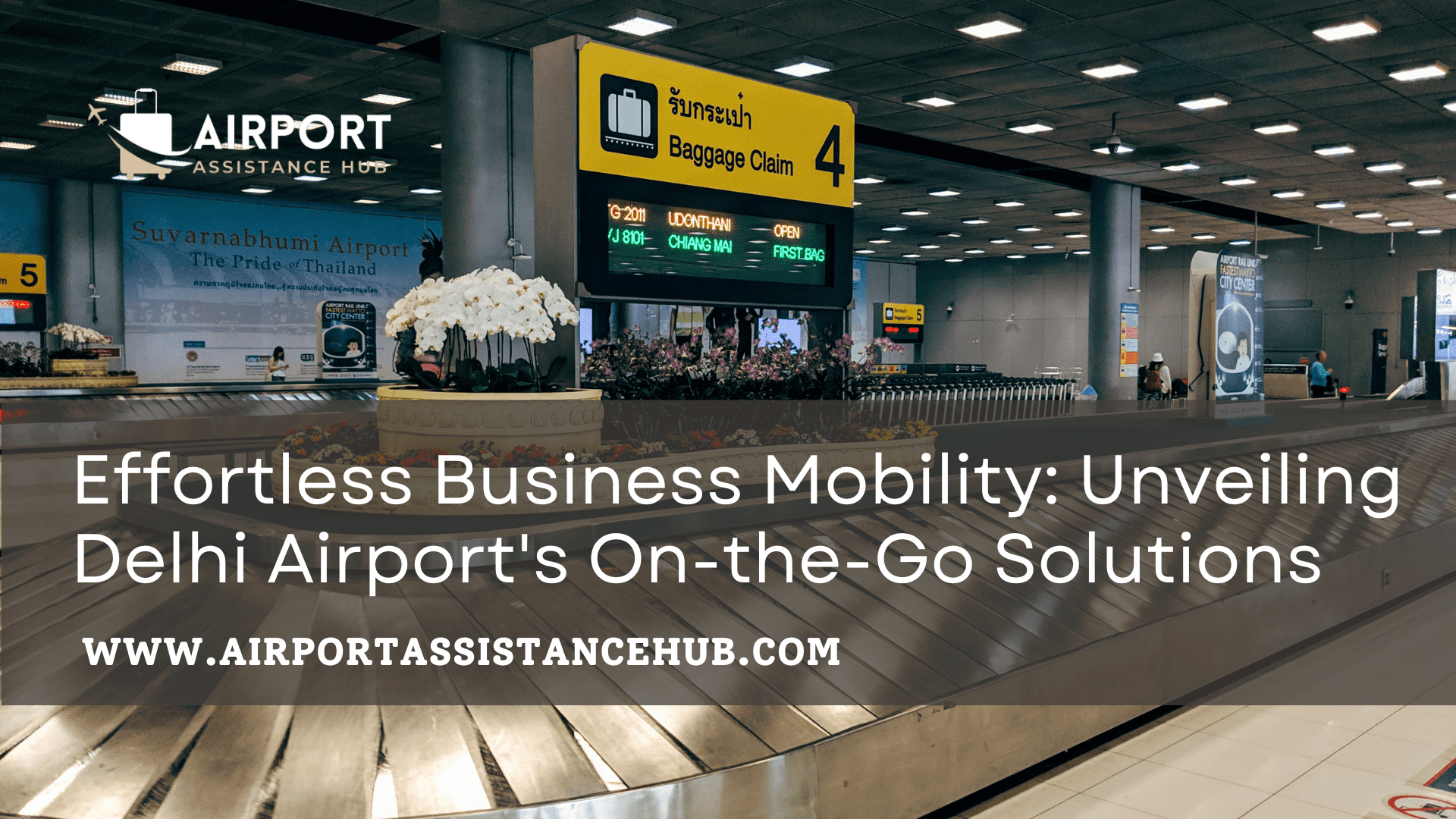Effortless Business Mobility: Unveiling Delhi Airport’s On-the-Go Solutions